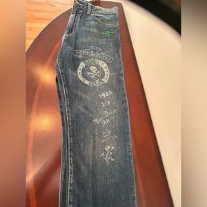 NWT Polo Ralph Lauren Sullivan slim embroidered print jeans. Size 16 youth
